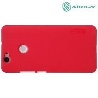 Чехол накладка Nillkin Super Frosted Shield для Huawei nova - Красный