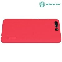 Чехол накладка Nillkin Super Frosted Shield для Huawei P10 - Красный