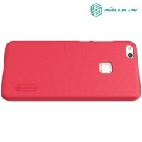 Чехол накладка Nillkin Super Frosted Shield для Huawei P10 Lite - Красный