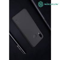 Чехол накладка Nillkin Super Frosted Shield для Huawei P20 Lite - Черный