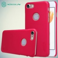 Чехол накладка Nillkin Super Frosted Shield для iPhone 8/7 - Красный