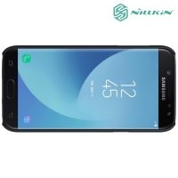 Чехол накладка Nillkin Super Frosted Shield для Samsung Galaxy J5 2017 SM-J530F - Черный