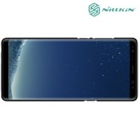 Чехол накладка Nillkin Super Frosted Shield для Samsung Galaxy Note 8 - Черный