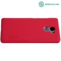 Чехол накладка Nillkin Super Frosted Shield для Xiaomi Redmi 4 - Красный