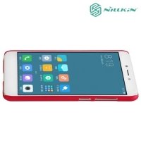 Чехол накладка Nillkin Super Frosted Shield для Xiaomi Redmi 4X - Красный
