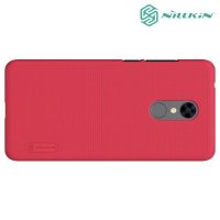 Чехол накладка Nillkin Super Frosted Shield для Xiaomi Redmi 5 - Красный