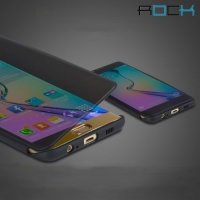 Чехол ROCK с прозрачной обложкой для Samsung Galaxy S6 Edge+