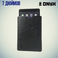 Чехол карман из экокожи для планшетов 7 дюймов