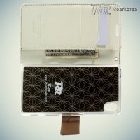 Чехол книжка для Sony Xperia Z5 Кошелек RoarKorea - Белый