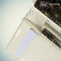 Чехол книжка для Sony Xperia Z5 Кошелек RoarKorea - Белый