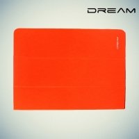 Чехол книжка универсальный для планшетов 10 дюймов тонкий Dream - Оранжевый