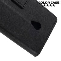 ColorCase флип чехол книжка для Alcatel One Touch U5 4G 5044D - Черный