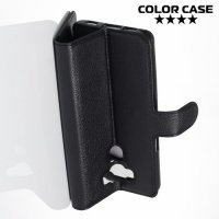 ColorCase флип чехол книжка для Asus Zenfone 3 Max ZC553KL - Черный