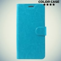 ColorCase флип чехол книжка для HTC U11 - Голубой
