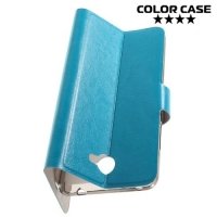 ColorCase флип чехол книжка для Huawei Y7 - Голубой