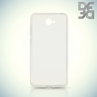 DF aCase силиконовый чехол для Huawei Y7 2017 - Прозрачный