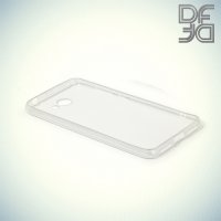 DF aCase силиконовый чехол для Huawei Y7 2017 - Прозрачный