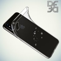 DF aCase силиконовый чехол для iPhone Xs / X - Прозрачный