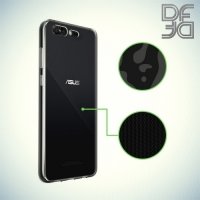 DF Case силиконовый чехол для Asus Zenfone 4 Pro ZS551KL - Прозрачный