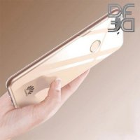 DF Case силиконовый чехол для Huawei Y9 2018 - Прозрачный