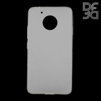 DF Case силиконовый чехол для Moto G5 - Белый матовый