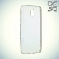 DF Case силиконовый чехол для Nokia 2 - Прозрачный