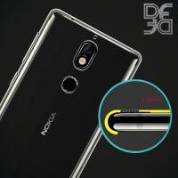 DF Case силиконовый чехол для Nokia 7 - Прозрачный
