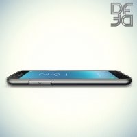 DF Case силиконовый чехол для Samsung Galaxy J2 (2018) SM-J250F - Прозрачный