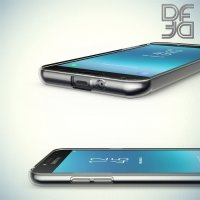 DF Case силиконовый чехол для Samsung Galaxy J2 (2018) SM-J250F - Прозрачный