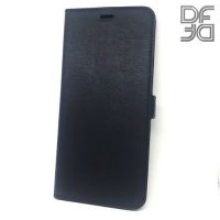 DF флип чехол книжка для Samsung Galaxy A70 - Черный