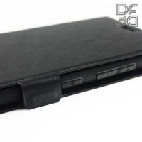 DF флип чехол книжка для Xiaomi Pocophone F1 - Черный