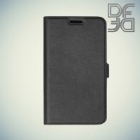 DF sFlip флип чехол книжка для Xiaomi Redmi 4 - Черный