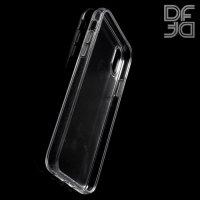 DF Ультратонкий прозрачный силиконовый чехол для iPhone Xs Max