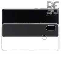 DF Ультратонкий прозрачный силиконовый чехол для Xiaomi Mi Mix 2s