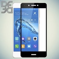 DF Закаленное защитное стекло на весь экран для Huawei Honor 6C - Черный