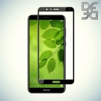 DF Закаленное защитное стекло на весь экран для Huawei Honor 7X - Черный