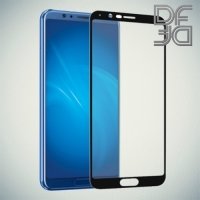 DF Закаленное защитное стекло на весь экран для Huawei Honor View 10 (V10) - Черный