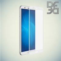 DF Закаленное защитное стекло на весь экран для Huawei P Smart - Белый