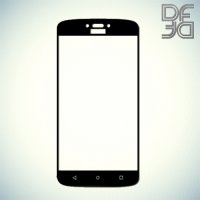 DF Закаленное защитное стекло на весь экран для Motorola Moto C Plus - Черный
