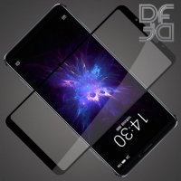 DF Защитное стекло для Meizu Note 8 черное