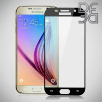 DF Защитное стекло для Samsung Galaxy A7 2017 черное