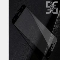 DF Защитное стекло для Samsung Galaxy A7 2017 черное