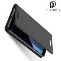 Dux Ducis чехол книжка для Google Pixel 3 с магнитом и отделением для карты - Черный