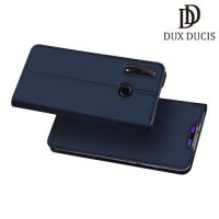 Dux Ducis чехол книжка для Huawei Honor 20 Lite с магнитом и отделением для карты - Синий