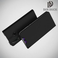 Dux Ducis чехол книжка для Huawei Honor 20 Lite с магнитом и отделением для карты - Черный