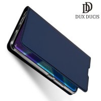 Dux Ducis чехол книжка для Huawei Honor 8X с магнитом и отделением для карты - Синий