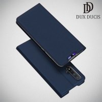 Dux Ducis чехол книжка для Huawei nova 5 с магнитом и отделением для карты - Синий