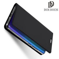 Dux Ducis чехол книжка для Huawei P30 Pro с магнитом и отделением для карты - Черный
