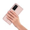 Dux Ducis чехол книжка для Huawei P40 Pro с магнитом и отделением для карты - Розовый