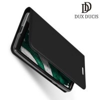 Dux Ducis чехол книжка для Nokia 1 Plus с магнитом и отделением для карты - Черный